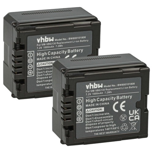 Batteria per panasonic - 2x,
