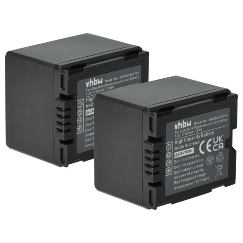 Batteria per panasonic - 2x,