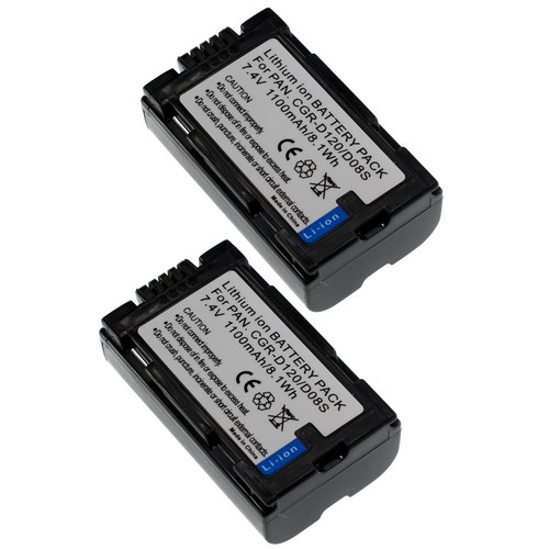 2xbatteria per panasonic - per,