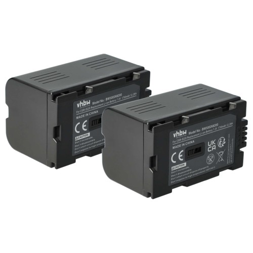 Batteria per panasonic - 2x,